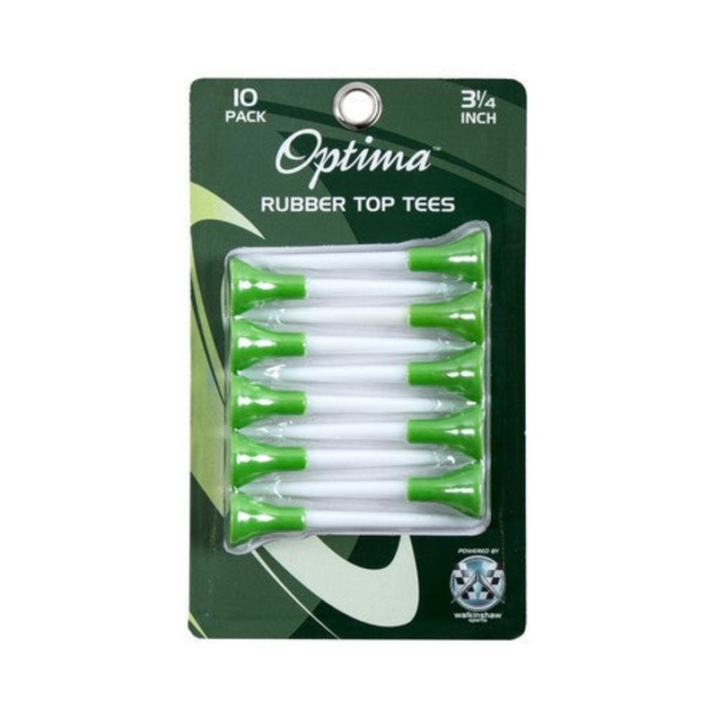 Rubber Top Tees 3 1/4 – 10 Pack