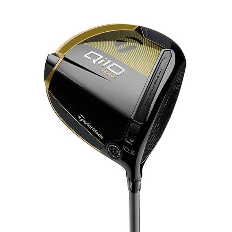 TAYLORMADE Qi10 Max Designer Series (Black/Gold) Men’s Driver