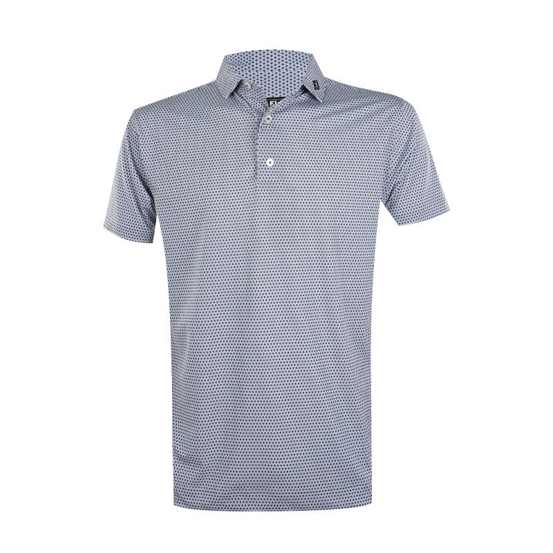 FOOTJOY Stellar Lisle Men’s Polo (Grey)