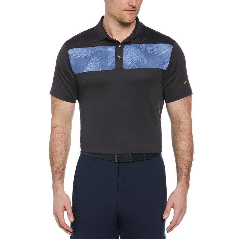 Men’s Engineered Tropical Print Polo