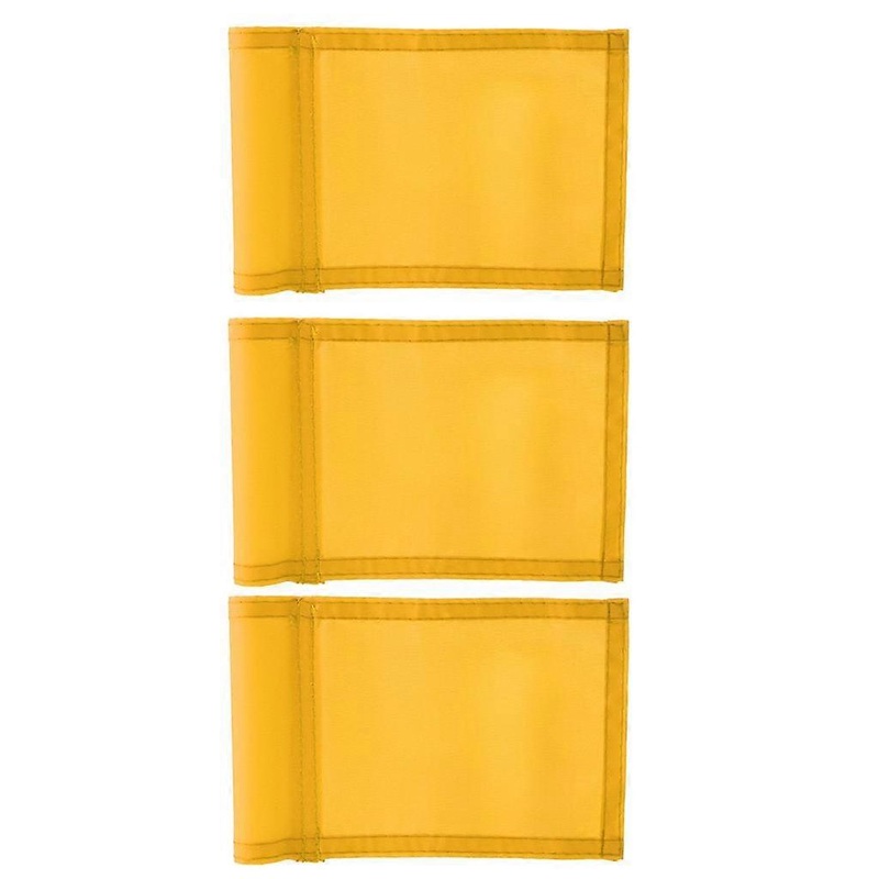 Yellow Durable Nylon Golf Flag Professional Golf Practice Training Putting Green