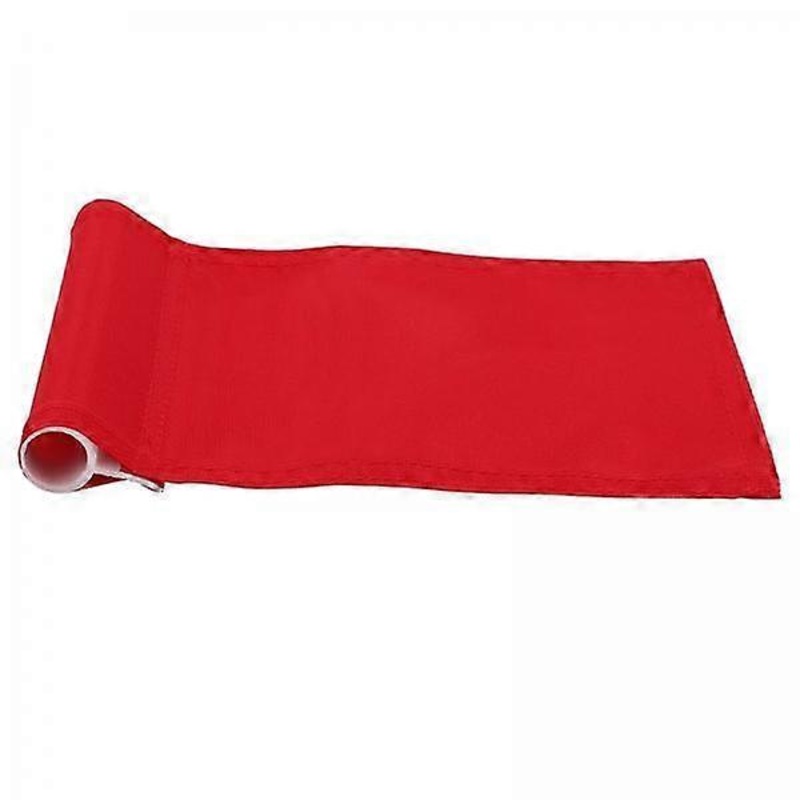 3xSolid Color Golf Pin Flag, 9.65 L X 5.9 H, Putting Flags For Yard Red