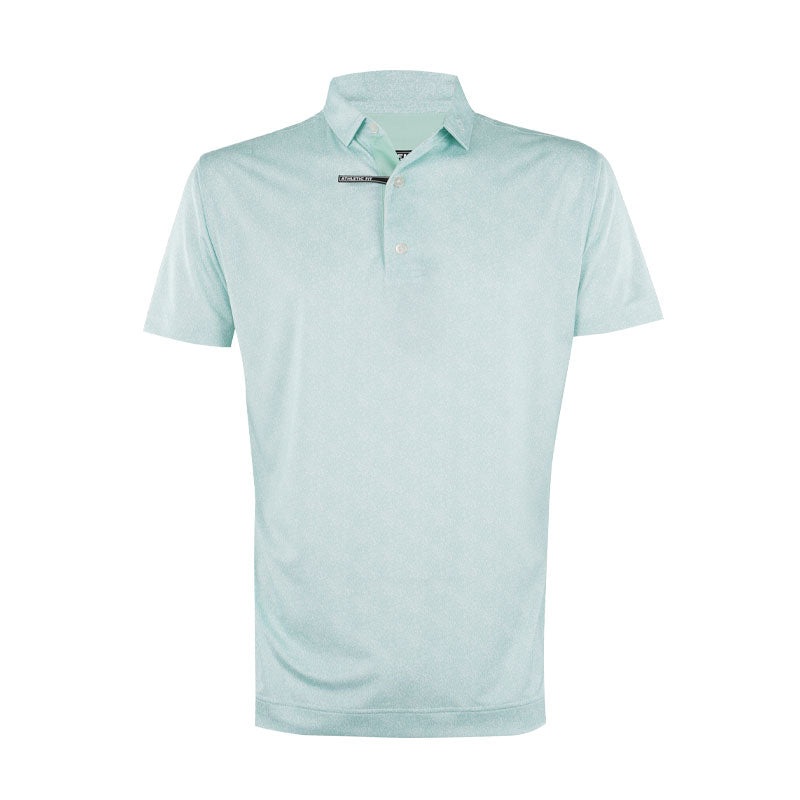 FOOTJOY Speckle Lisle Men’s Polo (Green)