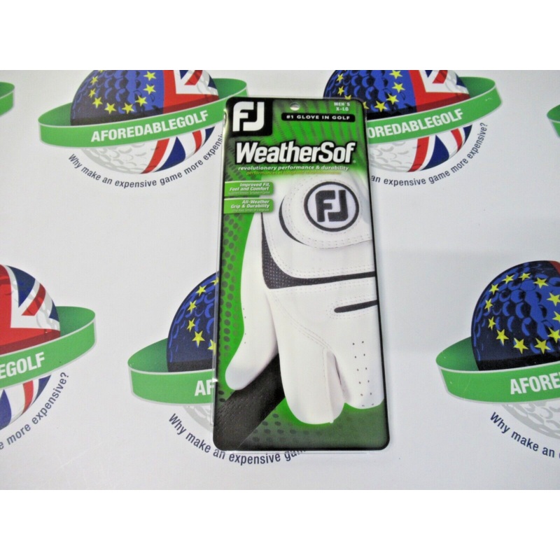 Footjoy Weathersof Left Hand Glove For Right Hand Player XL