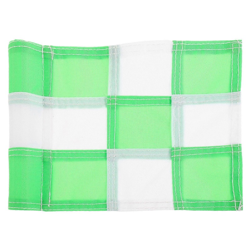 Mini Golf Flag Golf Banner Chipping Putting Nylon Cloth Checkered Backyard Use 1Pack