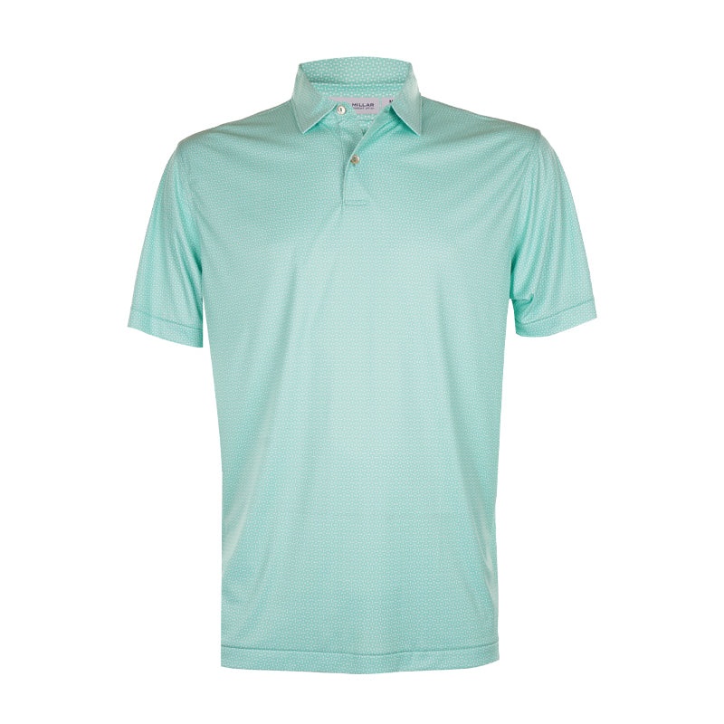 PETER MILLAR Feather Art Men’s Polo (Summer Meadow)