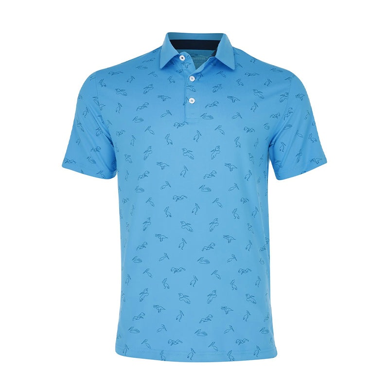PUMA Cloudspun Echo Men’s Polo (Regal Blue/Navy)