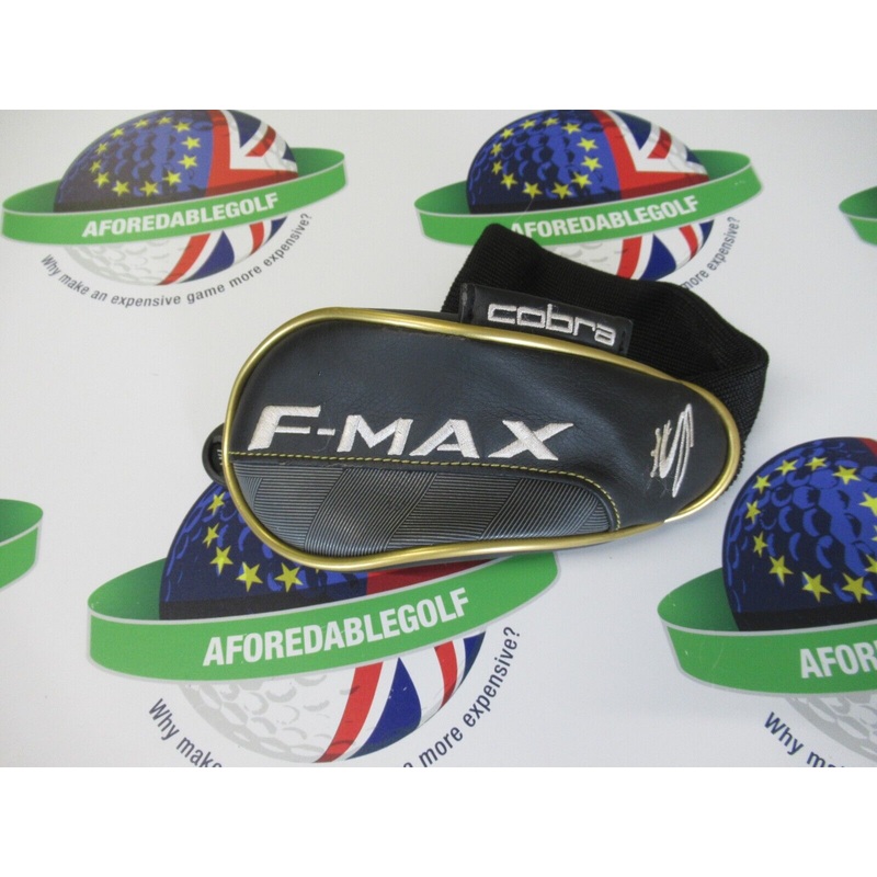 Used Cobra F-Max Black/Gold Hybrid/Rescue Head Cover