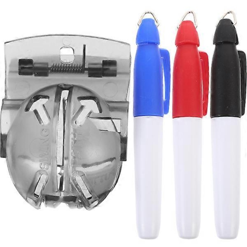 1 Set Golfs Balls Line Liner Golfs Drawing Marking Tool Golfing Ball Alignment Putting Tool Supplies