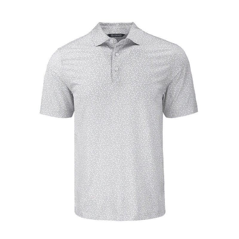 CUTTER & BUCK Pike Eco Flora Print Men’s Polo (Polished)