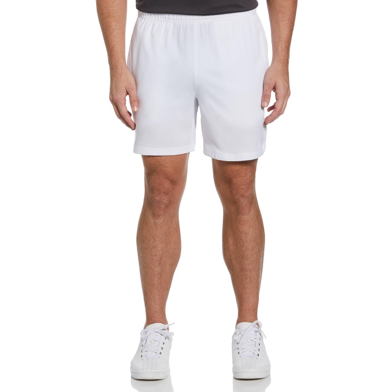 Men’s Athletic Tennis Short|Bright White/Bright White|S|M|L|XL|XXL|XXXL