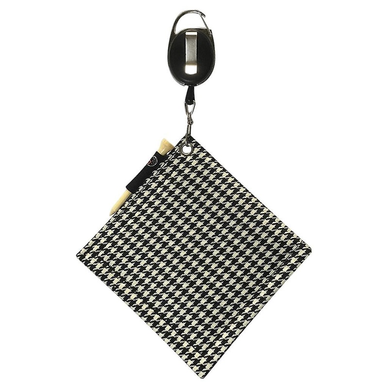 Soft Golf Ball Cleaning Towel Cleaner Square Golf Club Maintenance Gym Black
