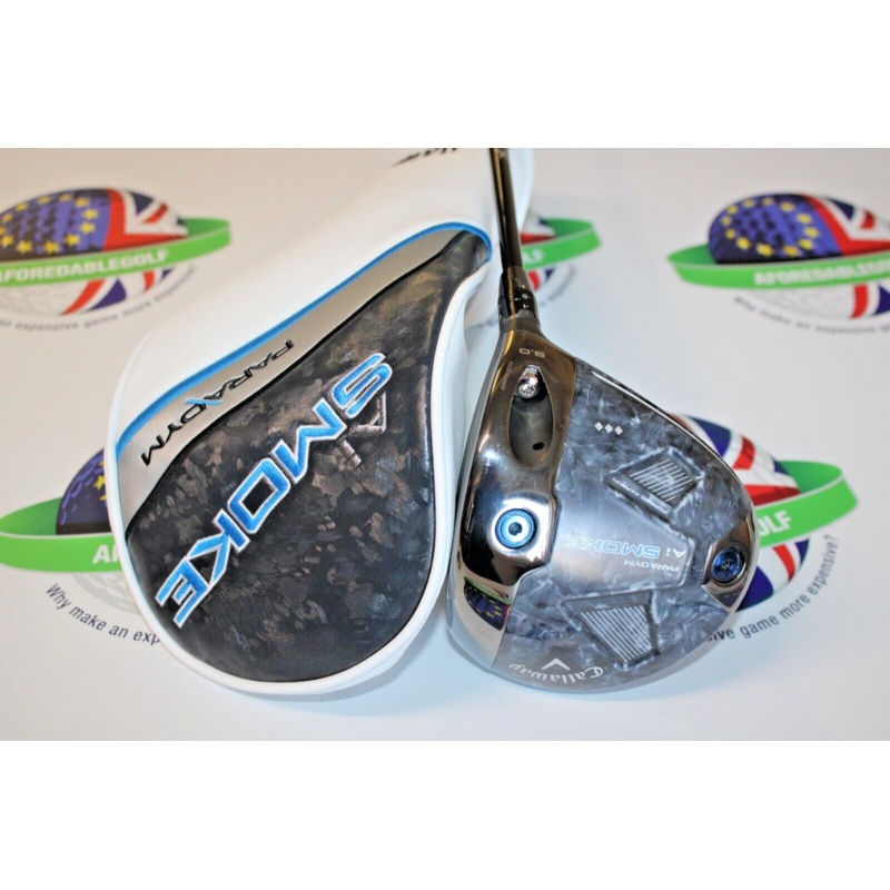 Used Callaway Paradym Ai Smoke Triple Diamond 9 Degree Driver Denali 60G Stiff
