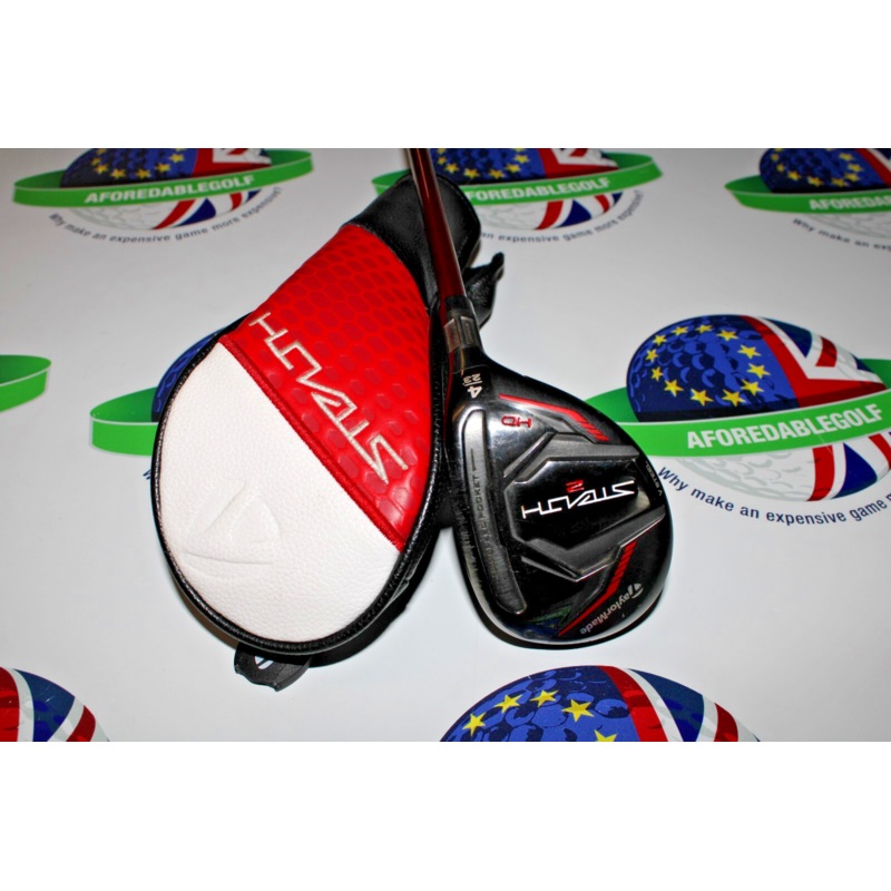 Used Taylormade Stealth 2 Hd 23 Degree #4 Hybrid Fujikura Speeder Nx 50G Regular