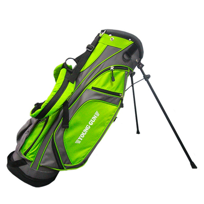 Young Gun Golf Stand Bag – Green/Grey