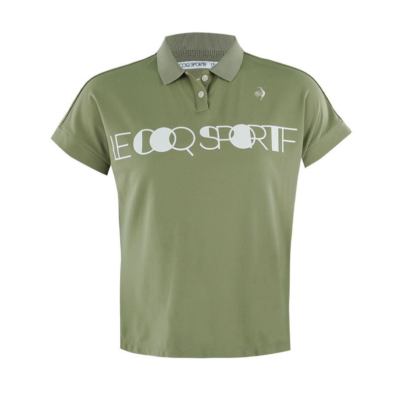 LE COQ SPORTIF GOLF Wide Fit Women’s Polo (Khaki)