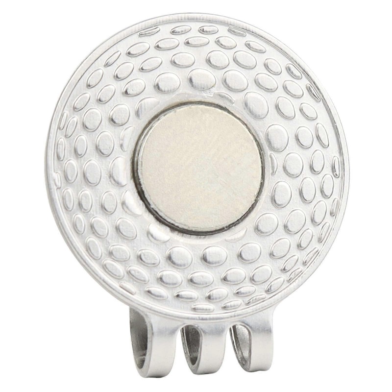 Magnetic Golf Cap Clips Golf Ball Marker Holder for Golf Gloves Hats Bags