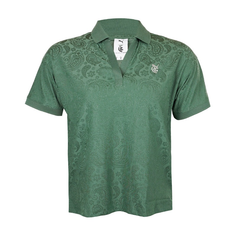 PUMA x QGC Relaxed Crop Women’s Polo (Deep Forest)