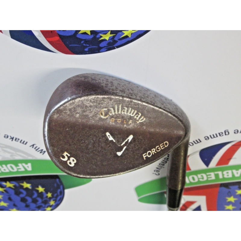 Used Callaway Golf V Forged 58 Degree Lob Wedge True Temper Steel Wedge Flex