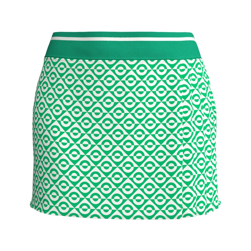 Women’s 15 Geo Asymmetrical Pleated Golf Skort
