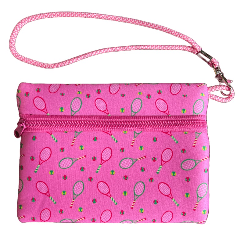 BOG Tennis Wristlet – Pink