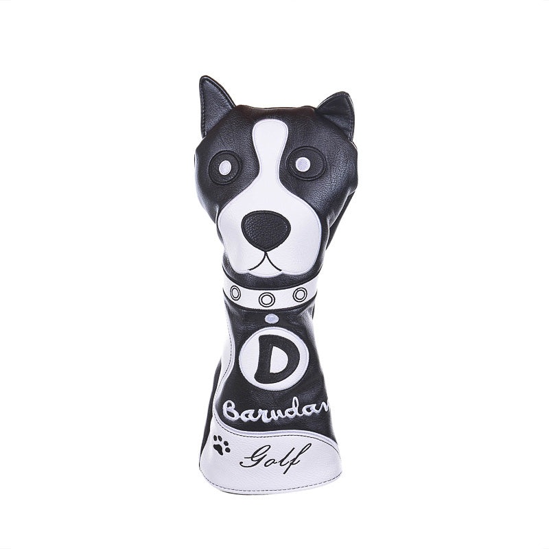 GENERAL ITEM Barudan Cute Dog Driver Headcover (Black)