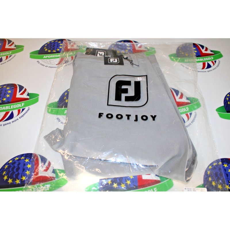 Footjoy Performance Tapered Fit Trousers Grey Waist 32 x Leg 34