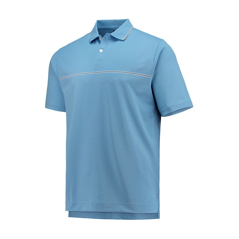 FOOTJOY Small Details Stretch Pique Men’s Polo (Blue)