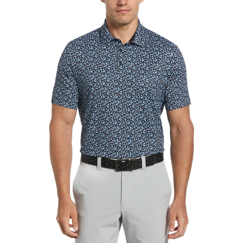 Men’s Polaroid Confetti Print Golf Polo