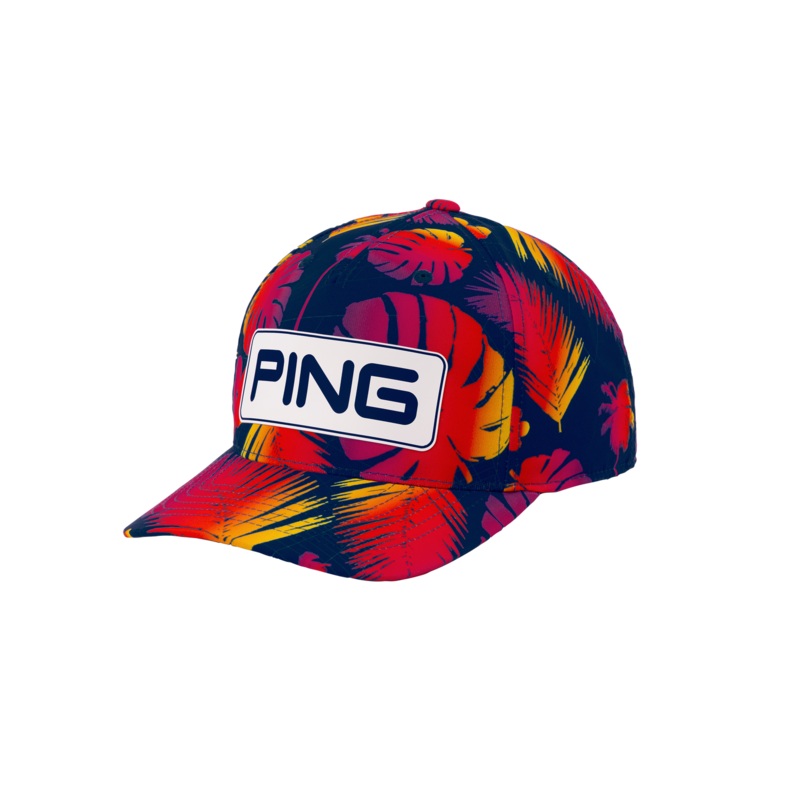 PING Electric Sunset Tour Snapback – Navy / Sunset