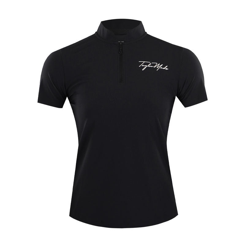 TAYLORMADE Half Zip Women’s Mock Shirt (Black)