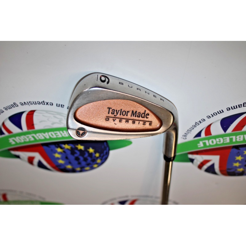 Used Taylormade Burner Oversize 6 Iron Precision Rifle R-80 Steel Shaft Regular