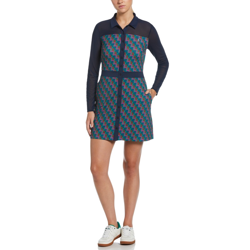 Women’s Penguin Print Dress|Dark Navy|XS|S|M|L|XL|XXL