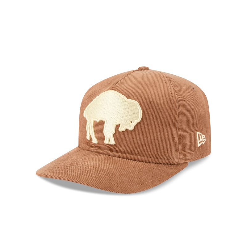 Buffalo Bills Nostalgic Brown Corduroy 19TWENTY Adjustable Hat
