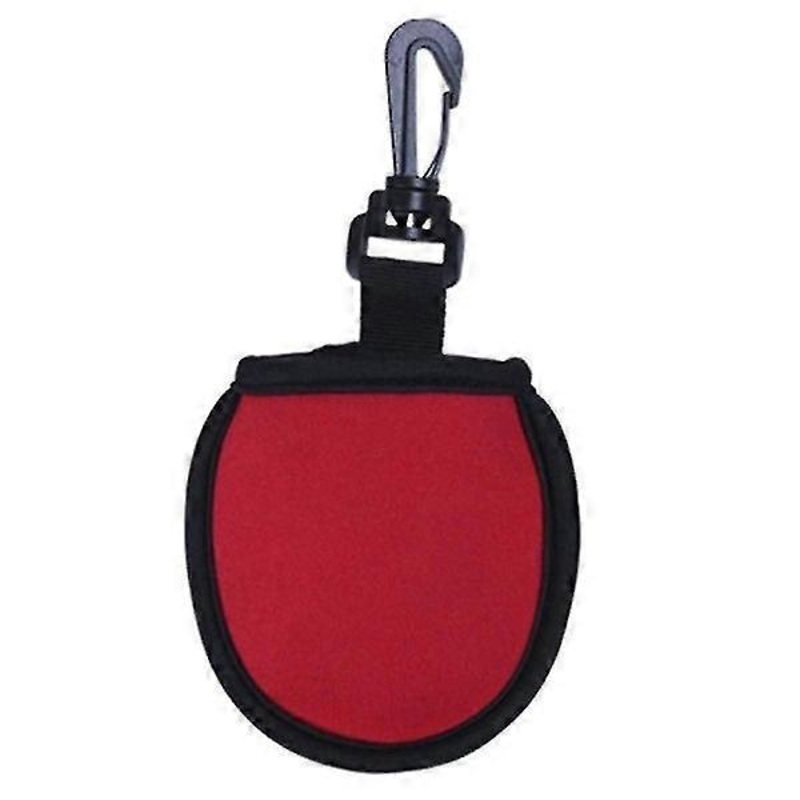 Golf Pocket Cleaner Pouch with Clip for Dirt-Free Ball Cleaning