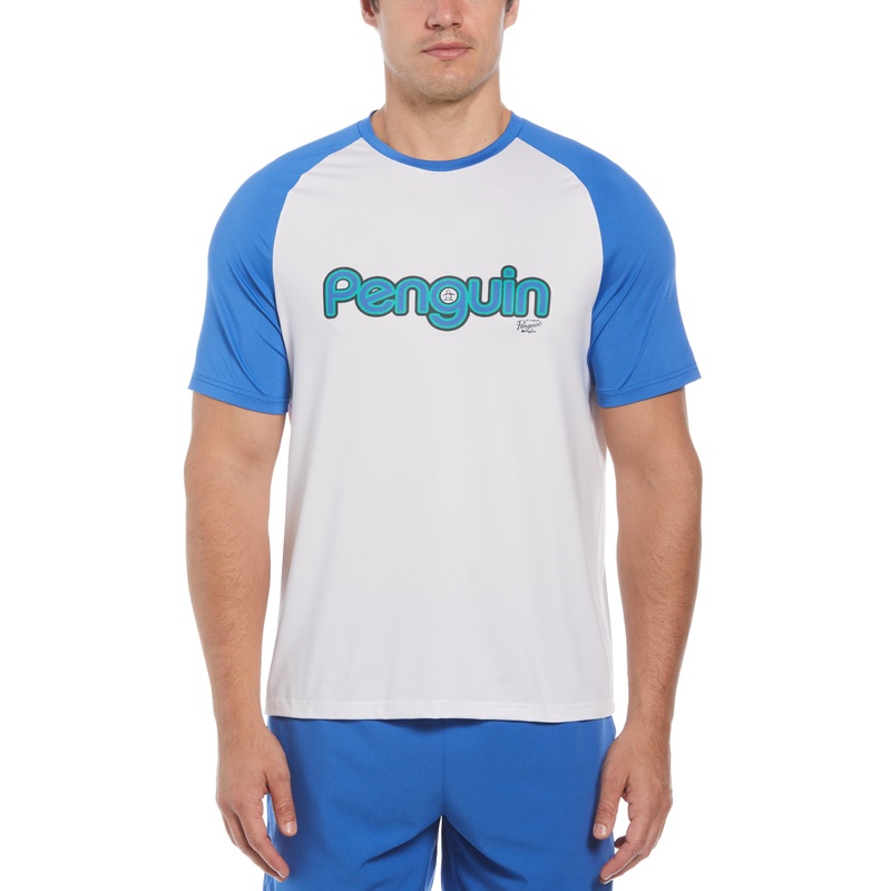 Men’s 60s Logo Performance Tennis Tee