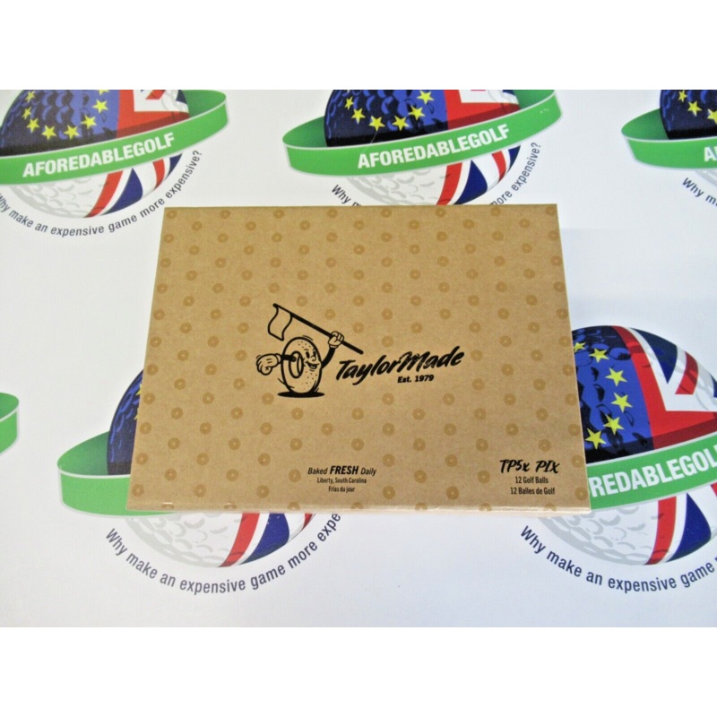 New 12 Taylormade Vault Limited Edition Tp5 X Pix Doughnut Golf Balls