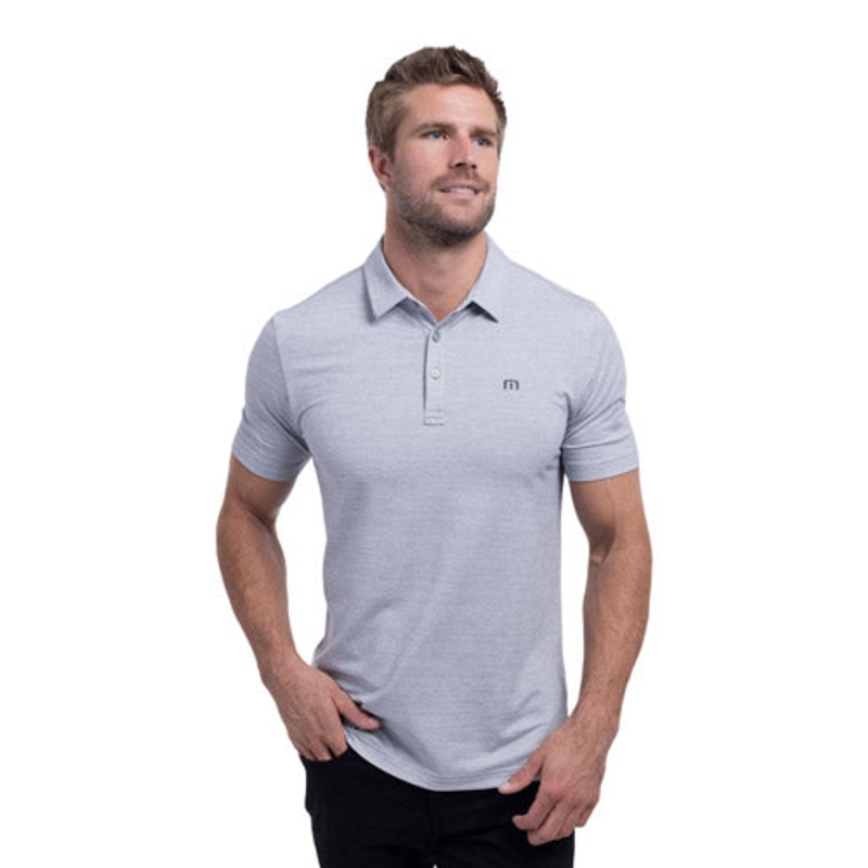 Travis Mathew ‘The Heater’ Men’s Golf Polo – Microchip