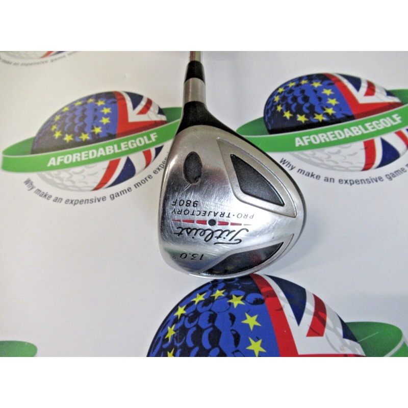 Used Titleist Pro Trajectory 980F 13 Degree Wood Steel Shaft Stiff Flex