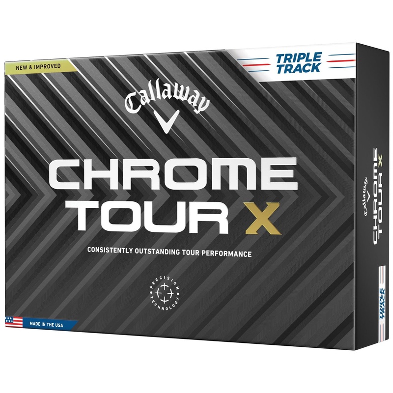 Callaway Chrome Tour X Triple Track 1 Doz – White