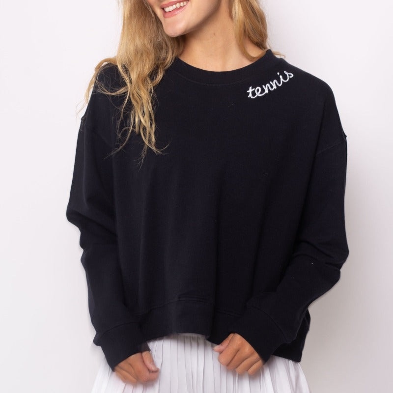 CourtLife Tennis Ball Patch Sweatshirt – Various Colours