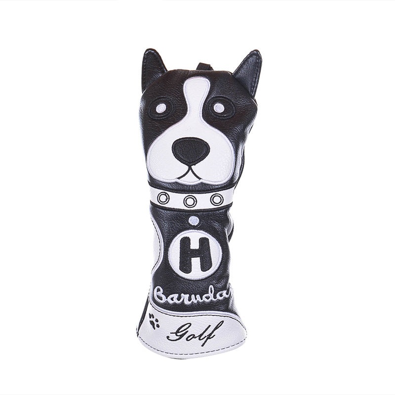GENERAL ITEM Barudan Cute Dog Utility Headcover (Black)