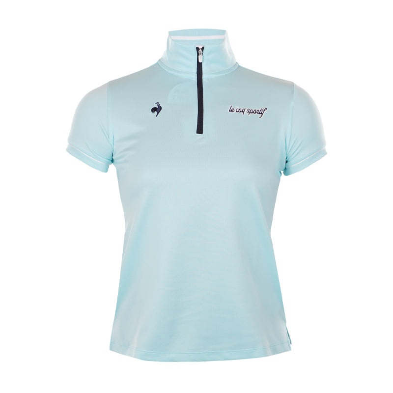 LE COQ SPORTIF GOLF EXcDRY Half Zip Women’s Polo (Emerald)
