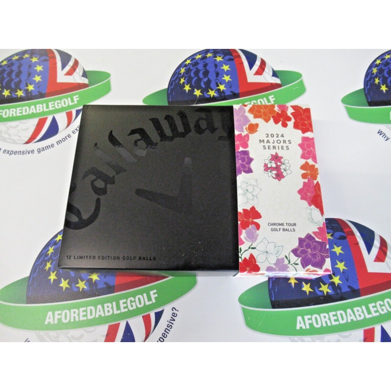 New 12 Callaway Chrome Tour Truvis Limited Edition Masters 2024 Golf Balls