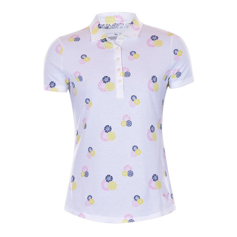 PUMA Blossom Women’s Polo (White/Pink)