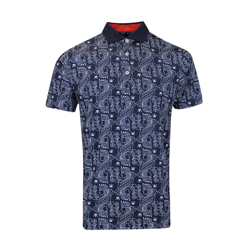 PUMA Pique Royal Men’s Polo (Deep Navy/White)