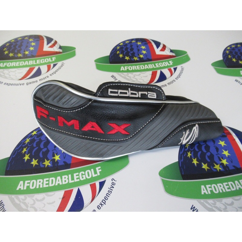 Used Cobra F-Max Black/Grey/Red Hybrid/Rescue Head Cover
