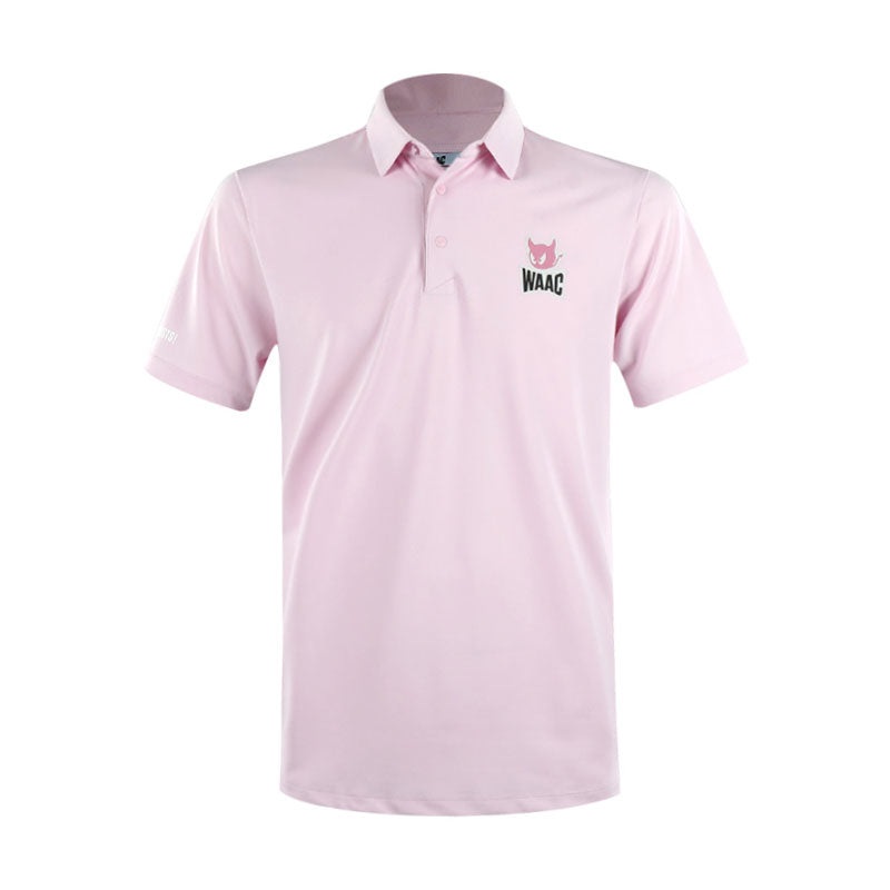 WAAC Athletic Essential Men’s Pique Polo (Pink)