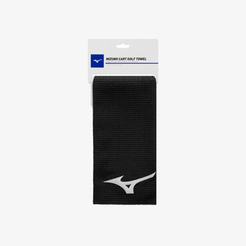 Mizuno Microfiber Cart Towel – Black