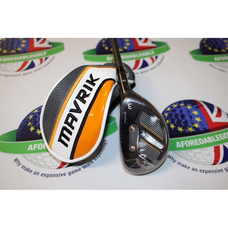 New Callaway Mavrik 18 Degree #3 Hybrid Project X Catalyst 65 5.5 Regular Flex